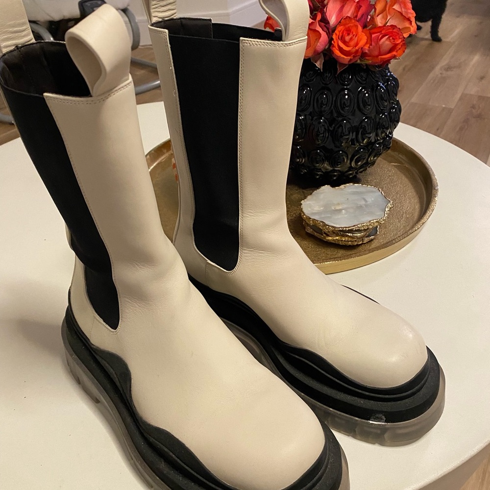 Bottega veneta tire boots